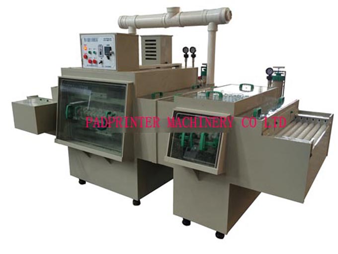 Automatic metal plate etching machine,semi auto acid etching machine equipment, one-sided / two sided flat sheet stainless steel etching machine with cleaning system